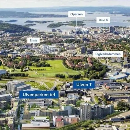 Studio Apartment 10Mins From Oslo Cent. Station. Exteriör bild